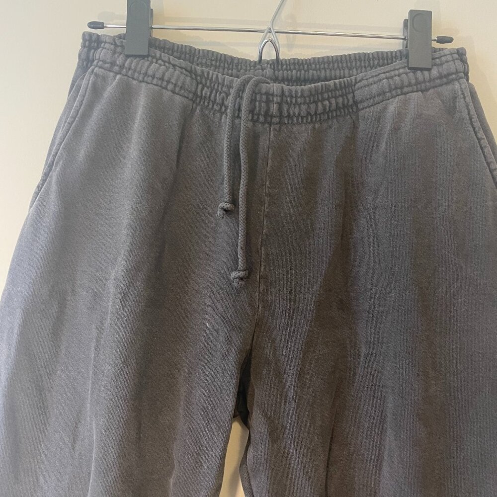 14oz garment dyed chocolate unisex sweatpants los angeles apparel